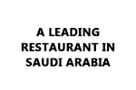 A Leading Restaurant in Saudi Arabia