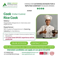 Urgently hiring for Saudi Arabia