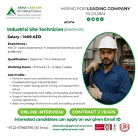 Job opening for Industrial Site Technician in Dubai