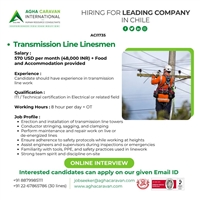 Hiring for Leading Company in Chile