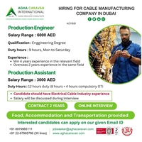 Hiring for leading company in Saudi Arabia