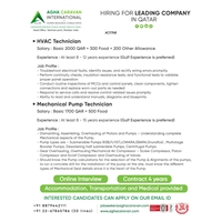 Job opening for HVAC Technician in Saudi Arabia