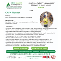 Hiring for Facility Management company in Saudi Arabia
