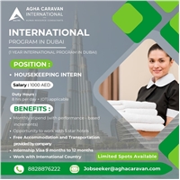 Internship for hospitality department in Dubai
