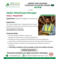 Hiring for leading company in Saudi Arabia
