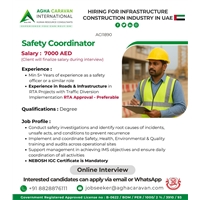 Hiring Safety Officer for leading company in Saudi Arabia