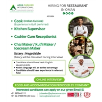 Hiring for Catering Division in Saudi Arabia